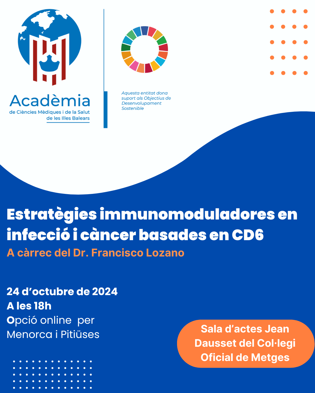 Sessió Inaugural Societat Balear Immunologia