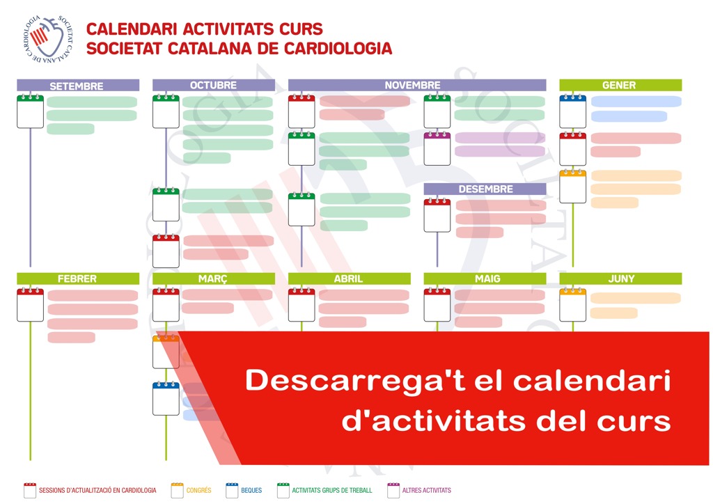 Descarrega't el calendari d'activitats del curs 2025/2026 Imatge destacada