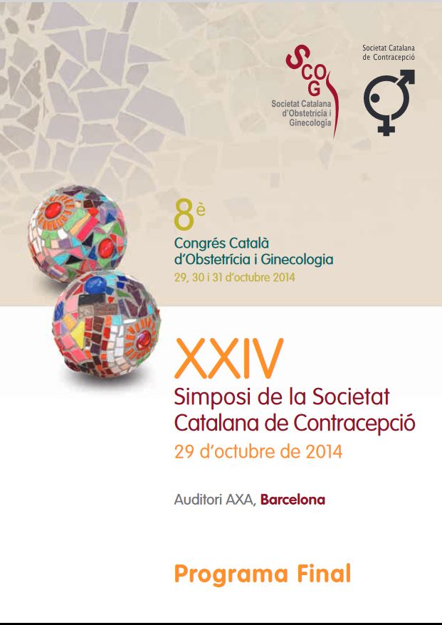 XXIV Simposi de la Societat Catalana de Contracepció - Eficiència i anticoncepció